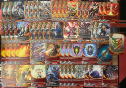 FUTURE CARD BUDDYFIGHT - DRAGON WORLD THUNDER KNIGHTS DECK - SKYBLUE CRYSTAL - Image 1