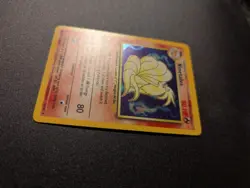 Ninetales Base Set Holo Unlimited Rare Card 12/102 LP-MP Condition Pokemon TCG - Image 2
