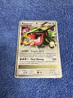 Rayquaza C LV.X DP47 Promo - Pokemon Diamond and Pearl 2009 Card TCG - Image 1