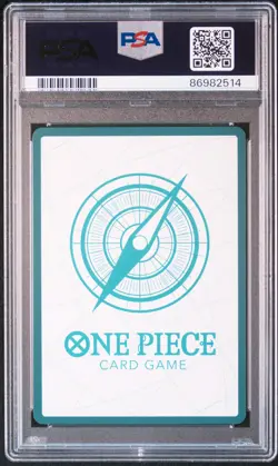 2023 ONE PIECE JPN PROMOS SAIKYO JUMP-MAY 2023 DON!! CARD PSA 9 - Image 2