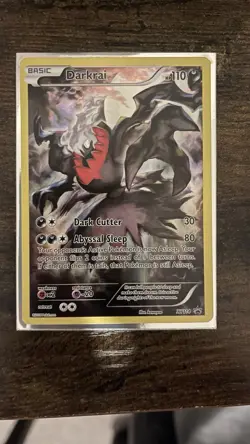 Darkrai XY114 Full Art Black Star Promo XY Generations Holo Pokemon TCG Card - Image 1