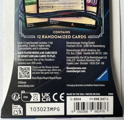 Disney Lorcana TCG Rise of the Floodborn Booster Pack With 12 Randomized Cards - Image 3