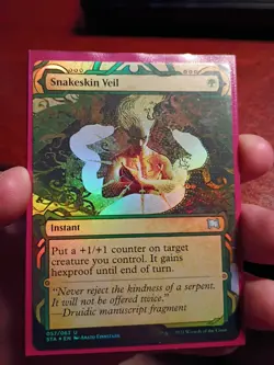 Snakeskin Veil FOIL Strixhaven: Mystical Archives (STA) MTG Magic - Image 1