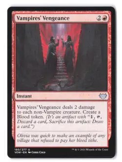 Vampires' Vengeance #180 Innistrad: Crimson Vow NM - Image 1