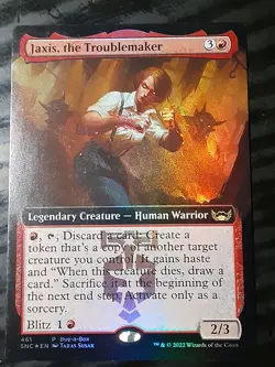 Jaxis the Troublemaker Promo FOIL , Streets of New C , LP , MTG ,FREE SHIPPING - Image 1