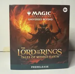 Magic The Gathering Lord Of The Rings Prerelease Pack Kit Mtg Nib Sealed - Image 1