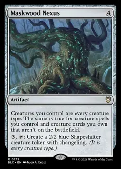 1x Maskwood Nexus NM Eng MTG - Bloomburrow Commander - Image 1