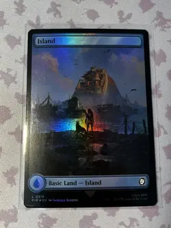 MTG Plains *Foil* #319 Universes Beyond: Fallout- M/NM - Image 1