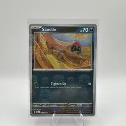 Pokemon TCG Sandile (Master Ball Pattern) - 057/086 - Black Bolt - Image 1