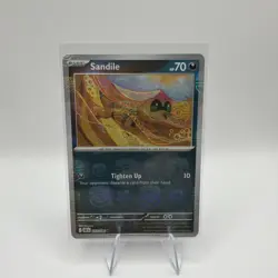 Pokemon TCG Sandile (Master Ball Pattern) - 057/086 - Black Bolt - Image 2