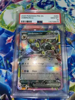 Pokemon TCG Umbreon EX 60/131 Double Rare PSA 10 Gem Mint - Image 1