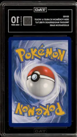 Pokemon Eevee Twilight Masquerade Illustration Rare #188 TAG 10 Gem Mint - Image 2