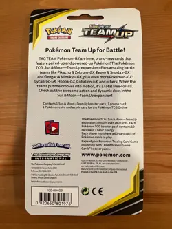 Pokemon Sun & Moon Team Up Blister Pack with Pikachu Promo SEALED - Image 2