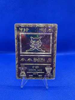 Pokemon TCG Ancient Mew Holo Promo - Damaged - Image 1