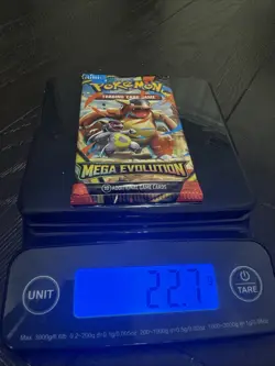 (VERY HEAVY) 22.7g! Pokemon TCG Mega Evolution Booster Pack (SEALED)✅ - Image 1