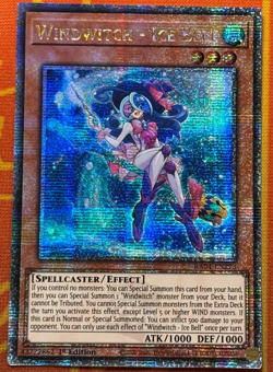 Windwitch - Ice Bell Yu-Gi-Oh! RA04-EN273 1st Quarter Century Secret Rare - Image 1