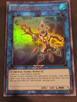 Link Disciple DUPO-EN070 1st Edition Ultra Rare LP - Image 1
