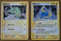 Pokemon Cards Electrike Manectric Set Ex Emerald /106 Rare Holo - Image 1