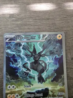 Pokemon TCG Zekrom EX Black Bolt Special Illustration Card #166/086 - Image 5