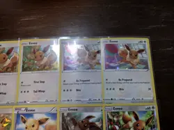 Lot Of 10 RARE Eevee Cards! Cracked Ice, Promos, Reverse, Etc. - Image 3