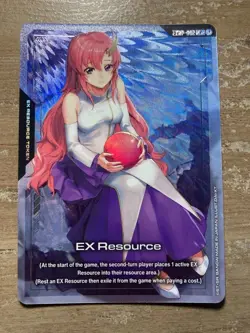 EX Resource Lacus Clyne Promo EXRP-002 P Gundam Card Game English NM - Image 1