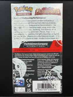 Paldea Evolved Half Booster Box Sealed 18 Packs Pokemon Card TCG 5060705220566 - Image 3