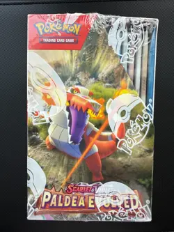 Paldea Evolved Half Booster Box Sealed 18 Packs Pokemon Card TCG 5060705220566 - Image 4