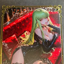 Goddess Story Gold METAL Card - Serial Number #56/200! Anime Waifu CC **READ** - Image 2
