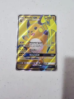 Pokemon TCG Raichu GX SM90 Black Star Promo ⚡ NM Pokemon Card - Image 1