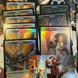Mtg Spider Man Token Card Lot - Image 2