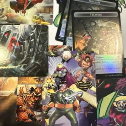 Mtg Spider Man Token Card Lot - Image 4