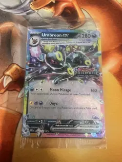 Umbreon ex 060/131 Prismatic Evolutions Promo Sealed Pokemon Trading Card Game - Image 1