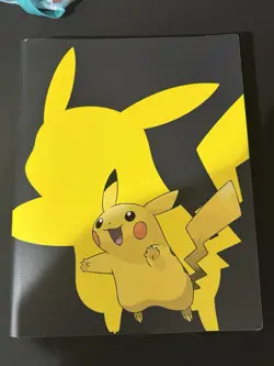 Pokemon Binder Collection - Pikachu Ultra Pro, 360 Rare, Holos & Reverse Cards - Image 1