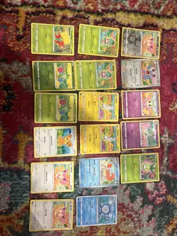 17 Pokemon Card Yukiko Baba Illustrator Cute Card Lot - Image 1