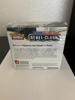 Pokemon Rebel Clash Booster Box Sword and Shield Trading Card Game 820650816819 - Image 3