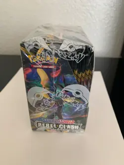 Pokemon Rebel Clash Booster Box Sword and Shield Trading Card Game 820650816819 - Image 4