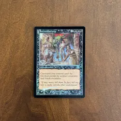 Intimidation Foil Mercadian Masques LP 1999 Magic: The Gathering Card - Image 1