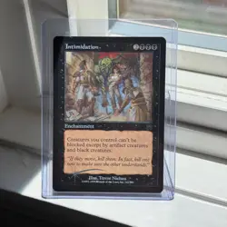 Intimidation Foil Mercadian Masques LP 1999 Magic: The Gathering Card - Image 3