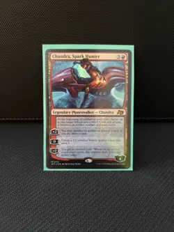 Chandra, Spark Hunter Aetherdrift Foil - Image 2