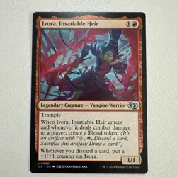 Ivora, Insatiable Heir Anime (NM Non-Foil) J-25-0050 Uncommon MTG - Image 1