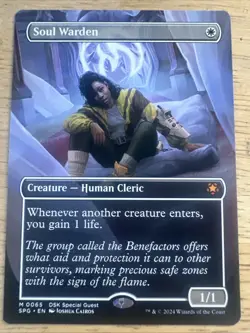 Soul Warden (Borderless) Duskmourn Special Guests Regular - Image 1