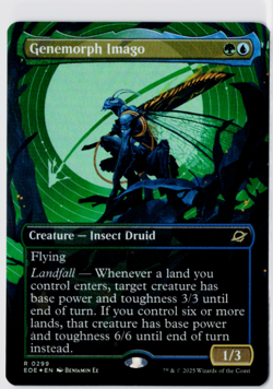 Genemorph Imago (Borderless) | Foil | Edge of Eternities | 299 MTG - Image 1