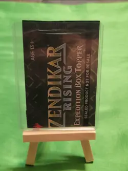 Factory Sealed MTG Zendikar Rising Expedition Box Topper - Image 1