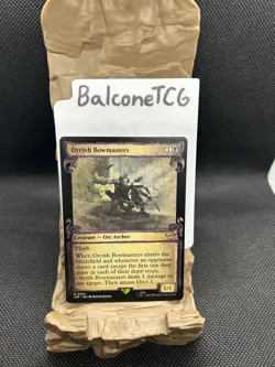 MTG Orcish Bowmasters (Showcase Scrolls) the Lord of the Rings Regular - Image 1