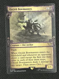 MTG Orcish Bowmasters (Showcase Scrolls) the Lord of the Rings Regular - Image 3