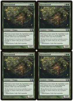MTG Sporemound x4 Magic 2014 M14 Common NM/LP Playset - Image 1
