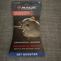 NEW Magic the Gathering Commander Legends D&D Battle for Baldur's Booster - Image 1
