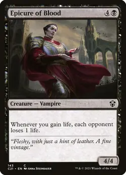 1x Epicure of Blood NM Eng MTG - Commander 2021 - Image 1