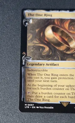 The One Ring Showcase Scrolls MTG Freshly Opened Non Foil - Image 4