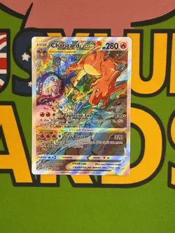 Pokemon TCG Charizard Vstar Sword & Shield Swsh262 Holo Promo - Image 1